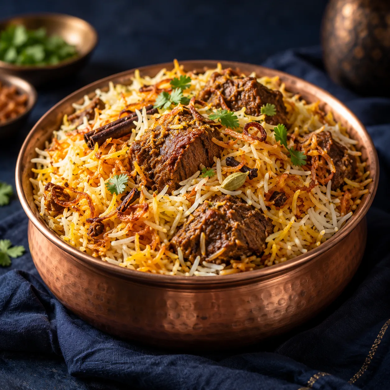 Illustrative image of Beef Dom Biryani