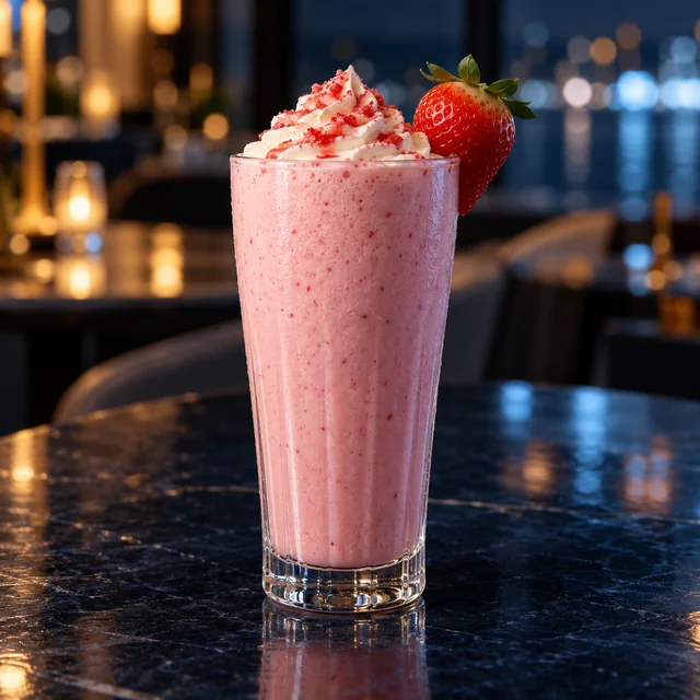Illustrative image of Strawberry Milkshake