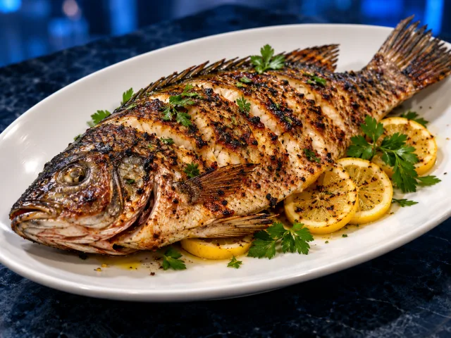 Illustrative image of Steam / Grilled Telapia