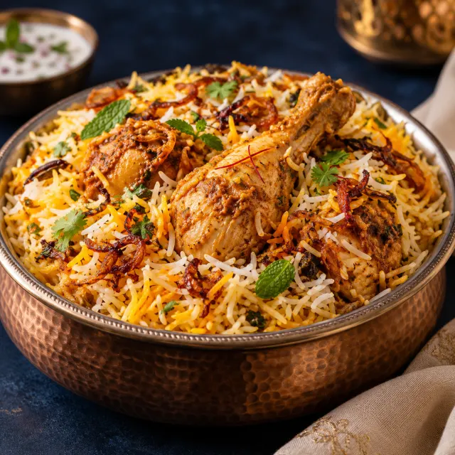 Illustrative image of Hydrabadi Biryani