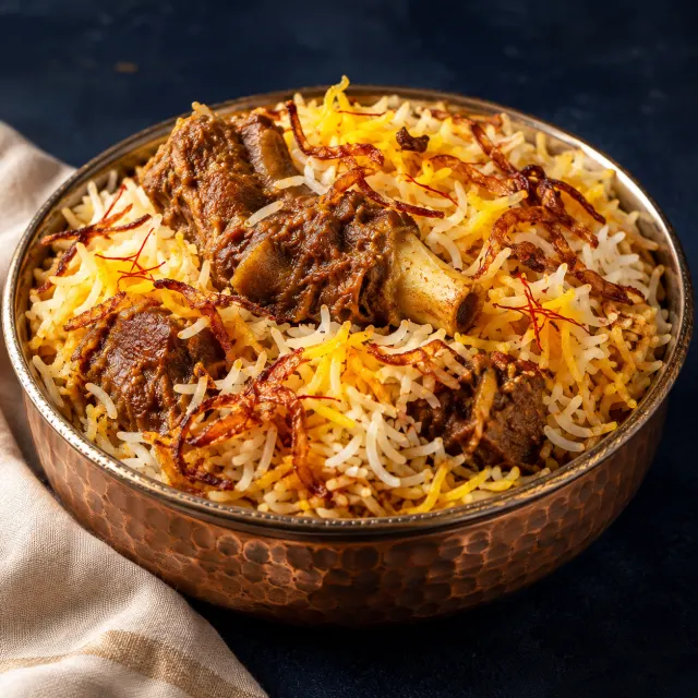 Illustrative image of Mutton Dom Biryani