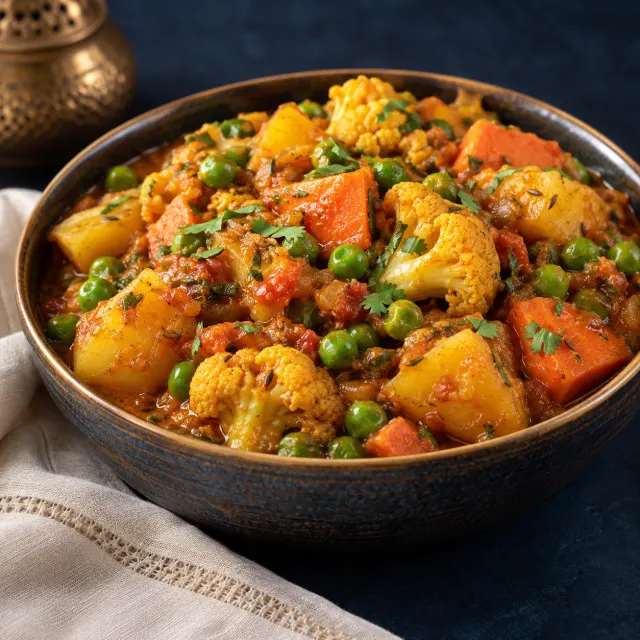 Illustrative image of Indian Mixed Vegetable