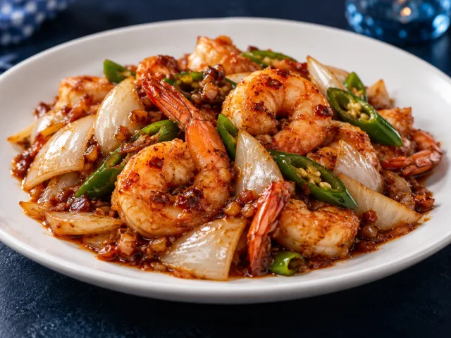 Illustrative image of Prawn Chili Onion
