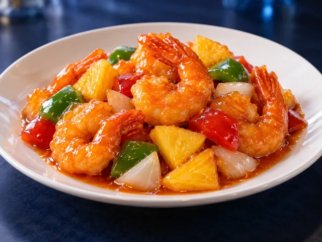 Illustrative image of Sweet & Sour Prawn
