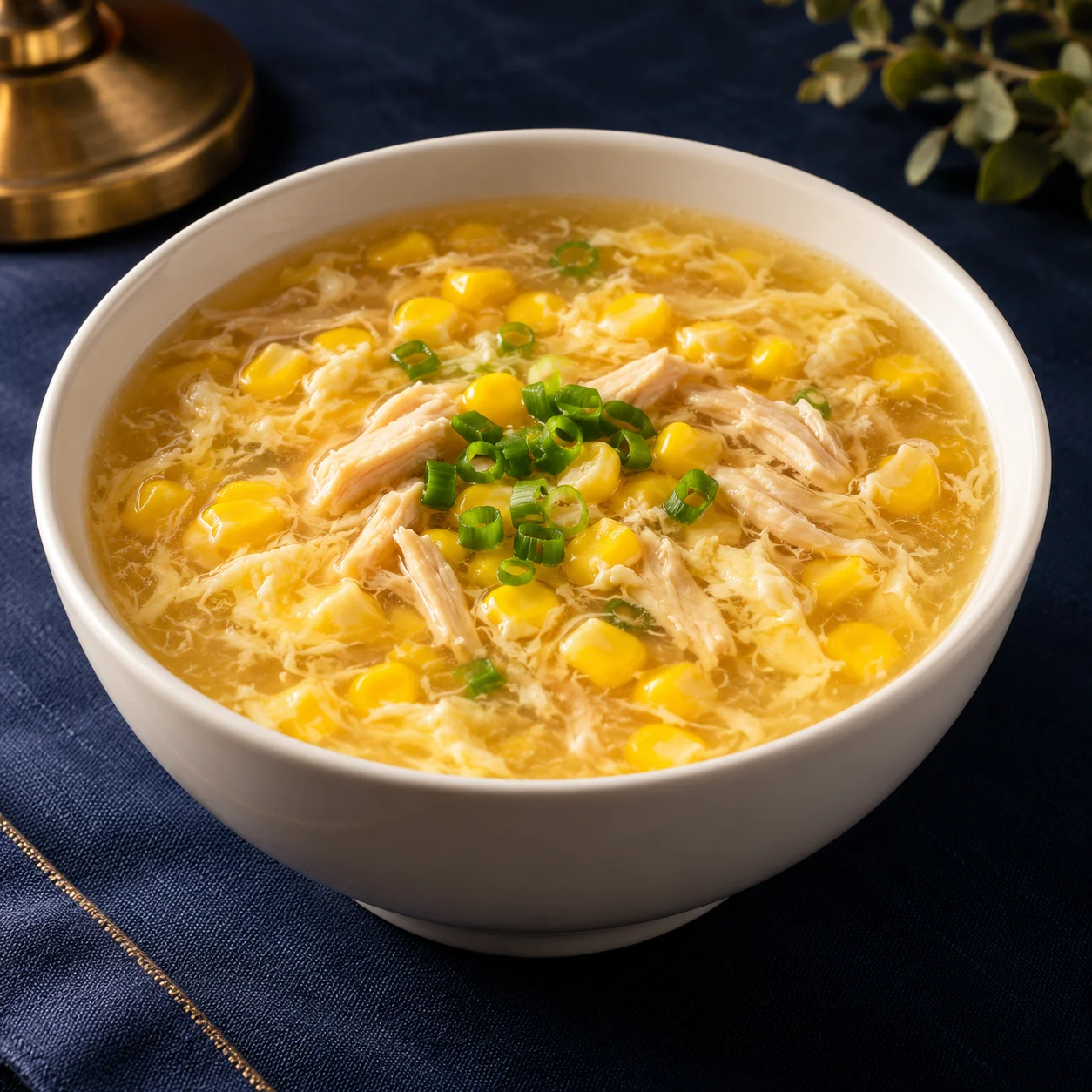 Illustrative image of Chicken Corn Soup