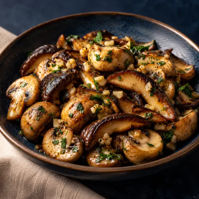 Illustrative image of Sautéed Mushroom