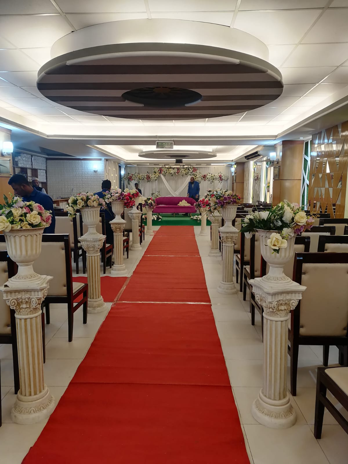 Jielian venue setup